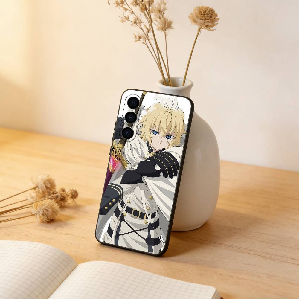 

Seraph of the End Phone Case For Samsung Galaxy A73,A72,A71,A70,A53,A52,A51,Soft Silicone Black Cover Samsung a51 4g