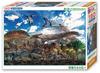 BEVERLY 150-Piece Jigsaw Puzzle, Dinosaur Size Comparison, Large Pieces (26x38cm)