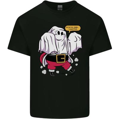 T-shirt drôle Père Noël Fantôme Noël Halloween Enfants