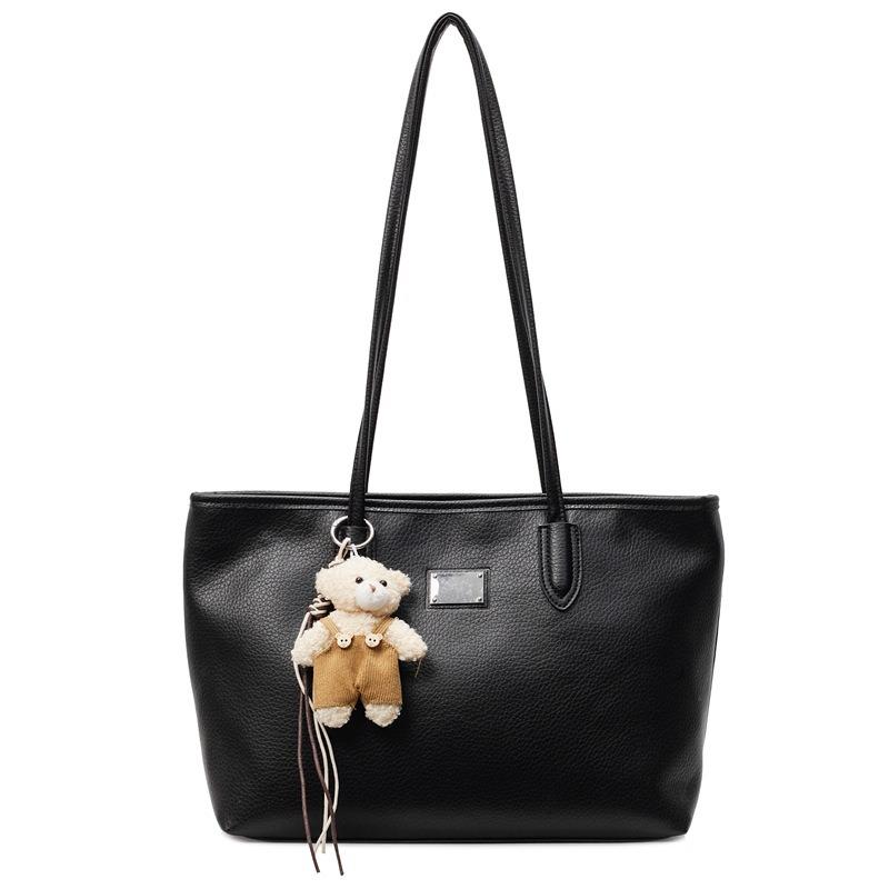 Geantă mare simplă și versatilă pentru femei, nouă, geantă tote casual de mare capacitate, geantă de umăr pentru studenți