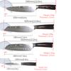 Kitchen Knives Set Damascus Chef Knife Professional Boning Knife Japanese Santoku Meat Cleaver Knife Kitchen Supplies