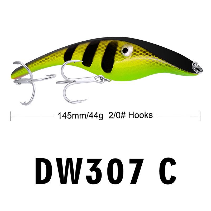 PRO BEROS Pencil Sea Fishing Lure 41g Hard Plastic Bait DW307