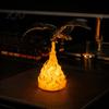 Unique Desktop Figurine Dragon Bookshelf Nook Light, Fire-Breathing Fantasy Shelf Decor, LED Handmade Art Sculpture Night Lamp for Bedroom Living Room