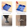 Precision Hinge Boring Jig Tool For Cabinet Doors Concealed Hinge Jig Punch Locator Drill Guide Positioning Tool