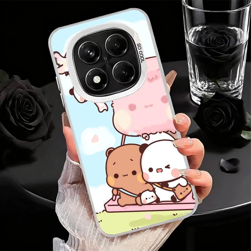 Bubu Dudu Cartoon Cute Soft Phone Case for Samsung Galaxy S24 S25 FE S26 Edge S23 Ultra S22 Plus S21 + Shockproof Cover Back She