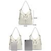 Mode 3IN1 Frauen Schulter Tasche Mode PU Leder Messenger Tasche Designer Handtasche Große Kapazität Handtasche Reisetasche sac à main