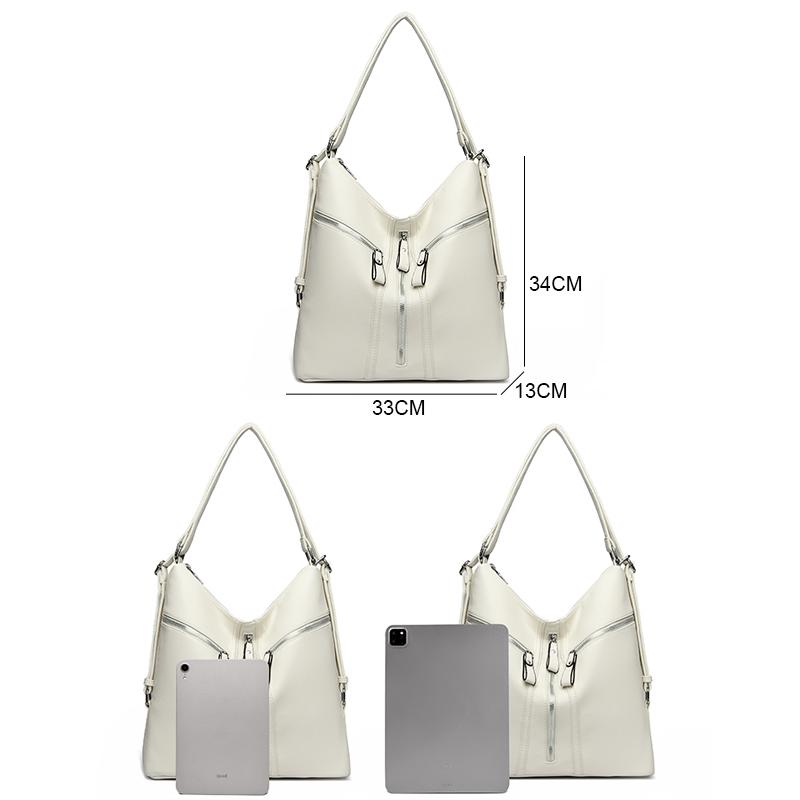 Geantă de umăr 3IN1 pentru femei, geantă de umăr din piele PU, geantă de designer, geantă de mână de capacitate mare, geantă de călătorie sac à main