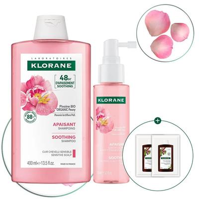 [Sensitive Scalp & Scalp Soothing] Peony Shampoo 400ml + Serum 100ml