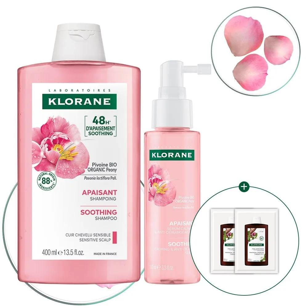 [Sensitive Scalp & Scalp Soothing] Peony Shampoo 400ml + Serum 100ml