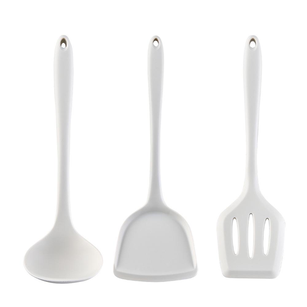 7-Piece Non-Stick Silicone Kitchenware Set - High-Temperature Resistant Spatulas