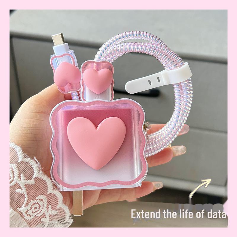 Huawei Wave Gradient Ladegerät Schutzhülle für 66W-88W mit Kabel Anti-Bruch Vorrichtung