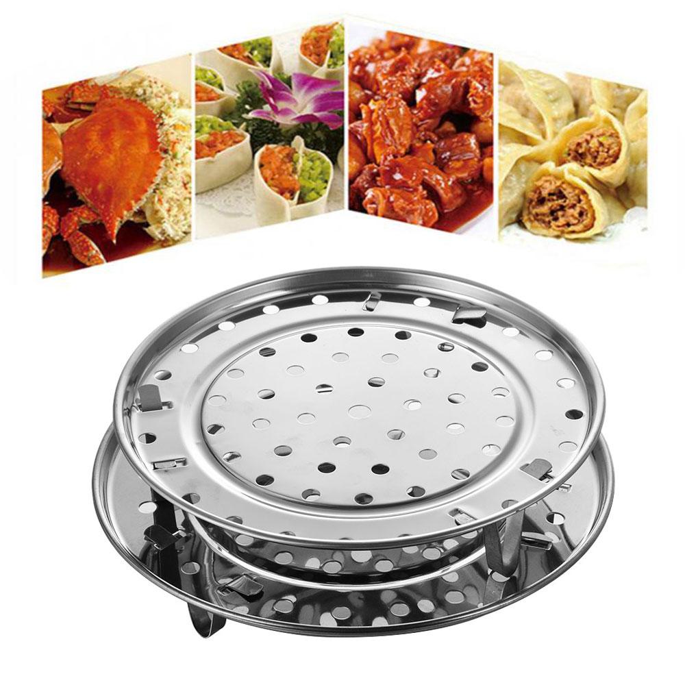 

New Insulated Cookware Stainless Steel Three-leg Steamer Tray Shelf 19.5cm