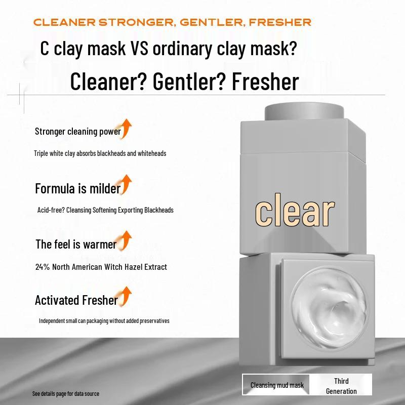 C-CURTAIN Purifying Clay Mask