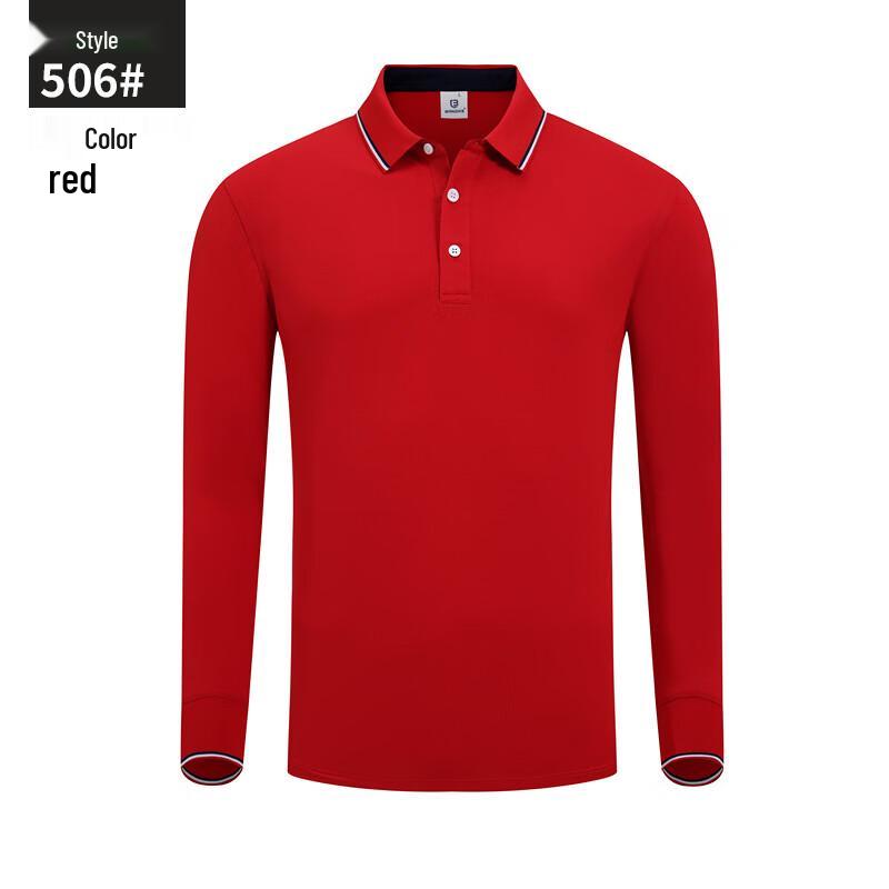 Qiyiyang Autumn/Winter Long Sleeve Polo T-Shirt