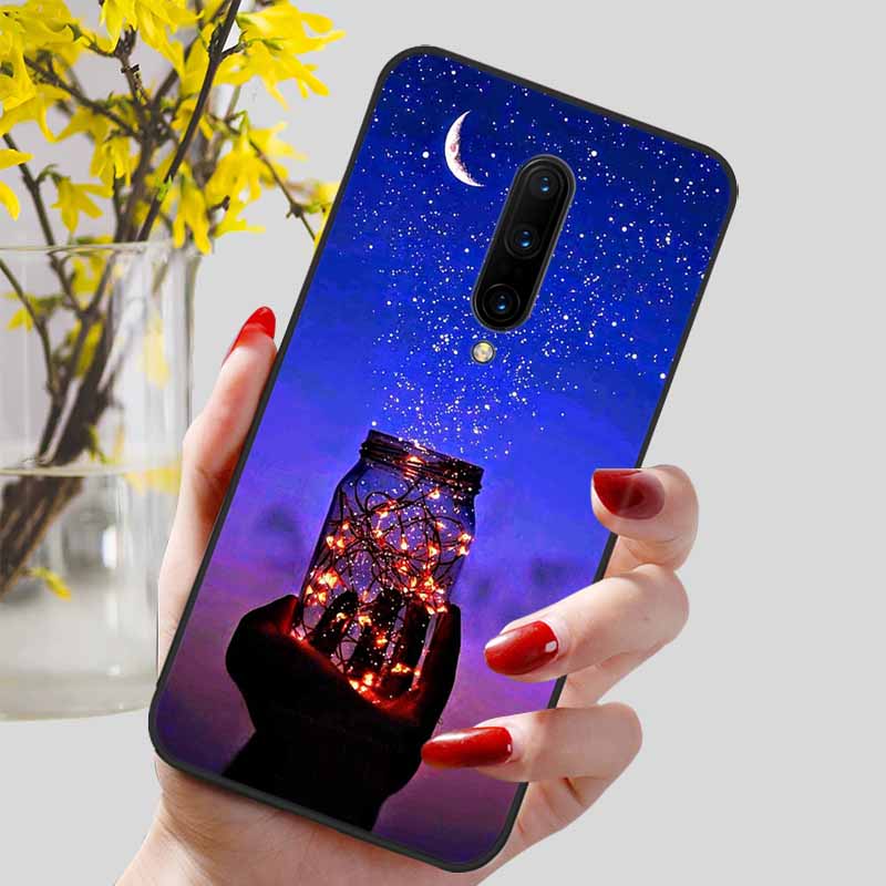 Phone Cover For Oneplus 7 Pro Case Lovely Printed TPU Silicon Soft Capa On for One Plus 7 7T Pro Oneplus7 7Pro Protection Covers