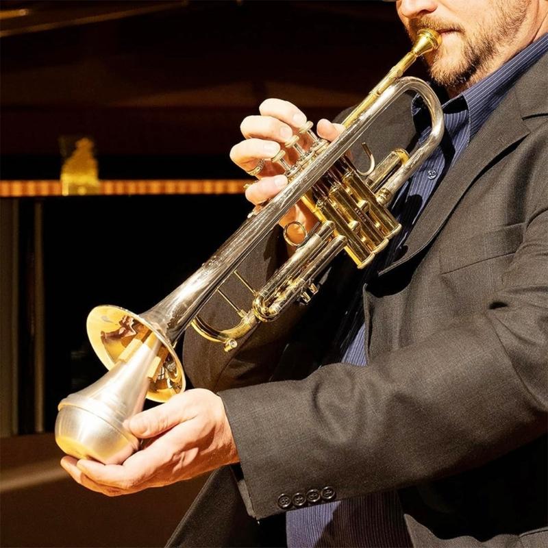 Trumpet Practice Silencers Straight Mute Trumpet Aluminum Alloy Trumpet Mute Trumpet Silencers Trumpet Mute Silencers