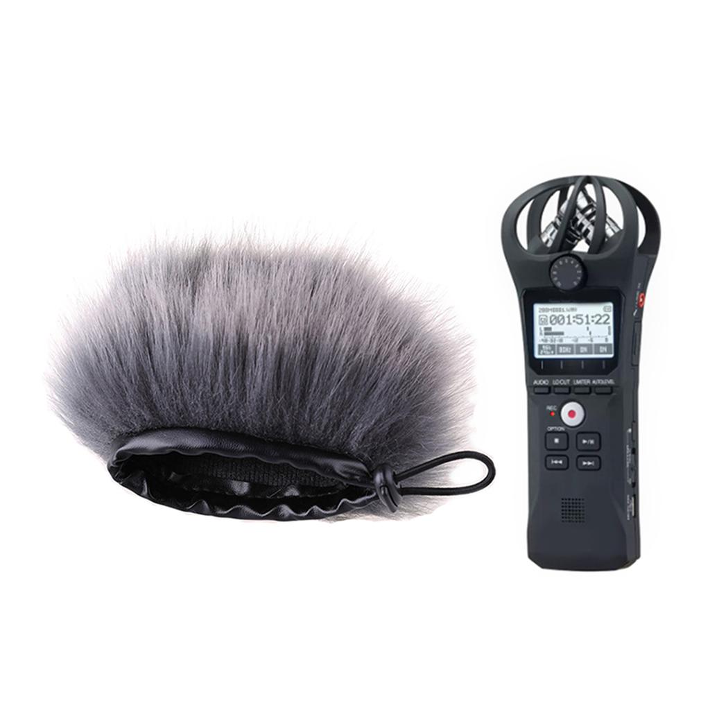 Windscreen Muff for Zoom H1N Handy Recorder Microphone, DeadCat Indoor Outdoor Microphone Windshield