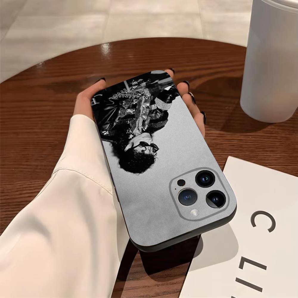 M-Michael J-Jackson Phone Case for iPhone 17,16,15,14,13,12,11,Pro,X,Xs,Max,Plus Shockproof Cover