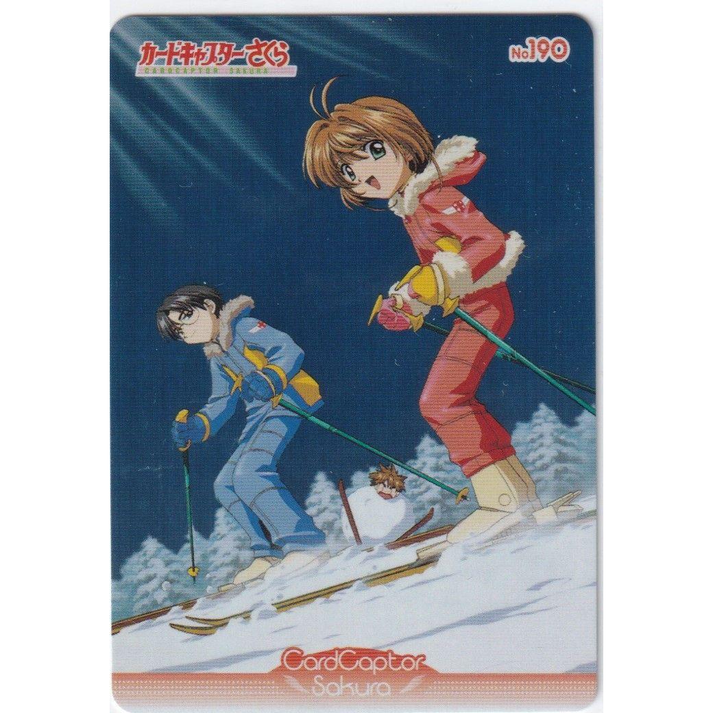 Used Cardcaptor Sakura Amada PP Part.5 Rare Card 190 Sakura Kinomoto Eriol Hiragisawa Syaoran Li