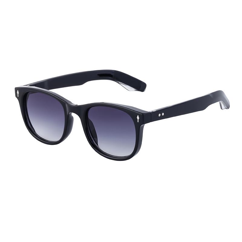 JYL TS Men's Square - Retro Driving Sun-Protective Trendy Sunglasses ZS-98139