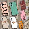 Dachshund Sausage Dog Case For OPPO Reno 8T 8 Pro 4 5 6 7 Lite 2Z 4Z 5Z OPPO Find X2 X3 Neo X5 Lite X6 Pro Cover