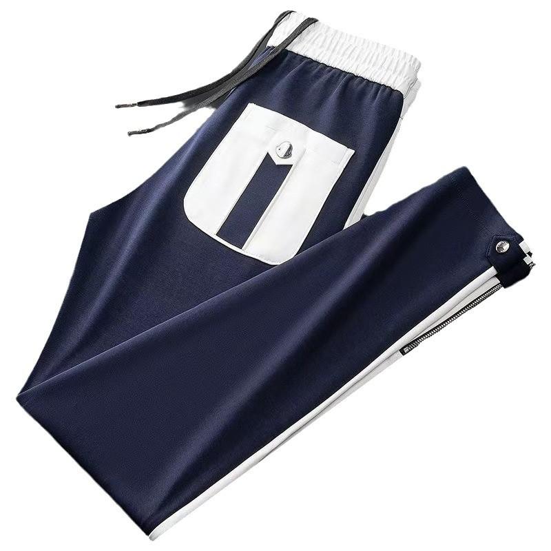 Spring Autumn Casual Pants Men Fitness Sportswear Tracksuit Bottoms Skinny Sweatpants Trousers Track Pants