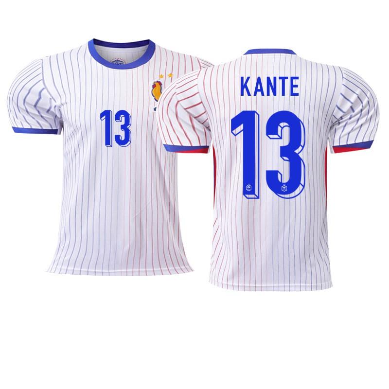 France Euro Cup Away Soccer Jersey Men Women Short Sleeve Football Shirt Mbapp 10 Griezmann 7 Giroud 9