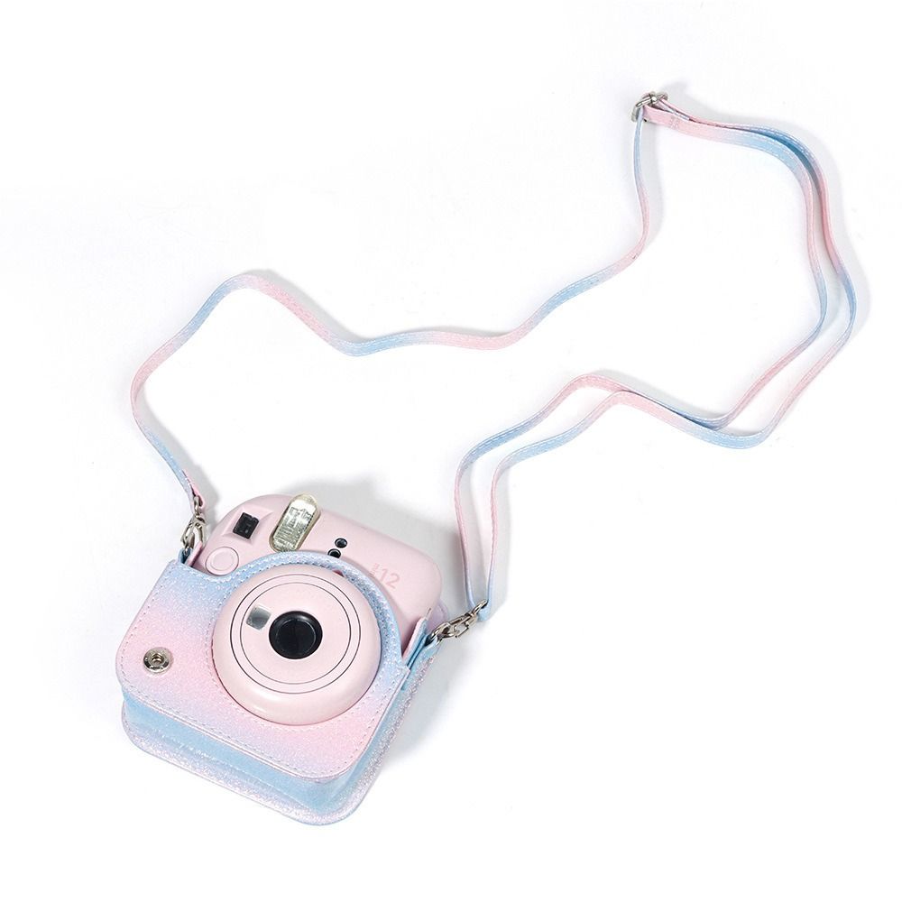 Für Fujifilm Instax Mini 12 Aufbewahrungstasche Schutzhülle Sofortbildkamera Abdeckung Bunte Reise Weiche Stoßfeste Tasche