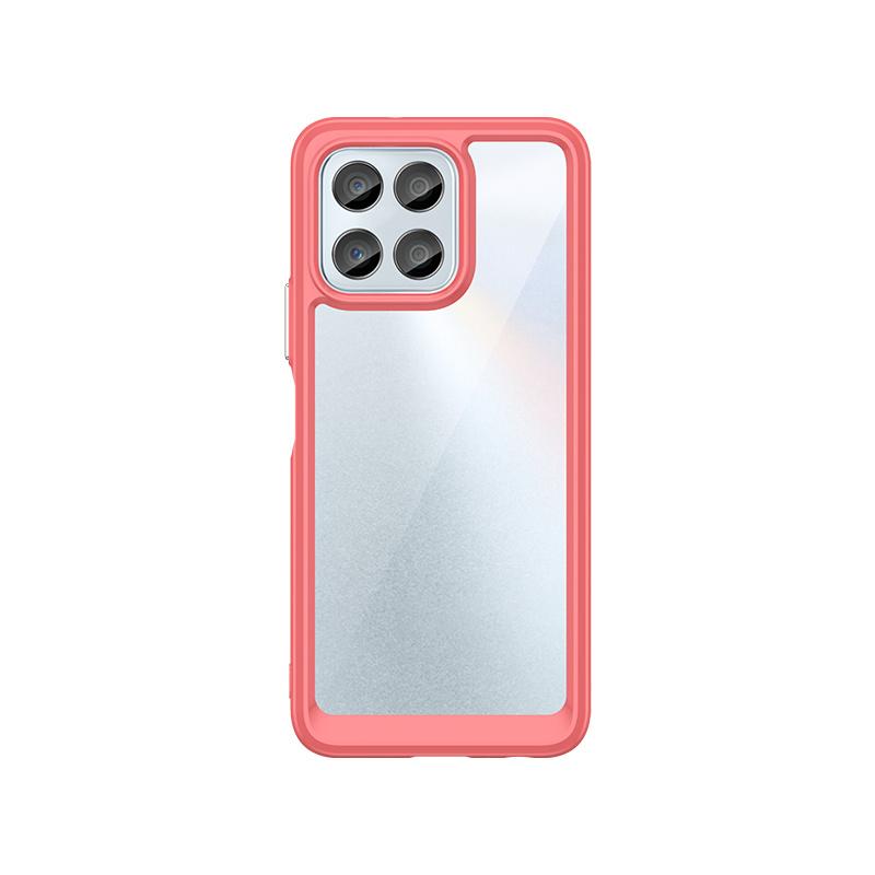 For Cover Honor X6A Case Honor X6A Capas Armor New Phone Bumper Back Shockproof Transparent Colour Frame Clear Fundas Honor X6A