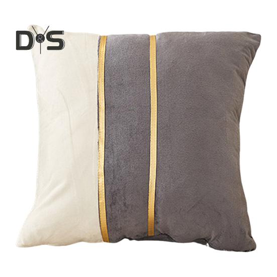 Samt Kissenbezug 18x18 Zoll Luxus Kissenhülle mit Verdecktem Reißverschluss Dekorative Sofa Wurfkissenhülle für Wohnzimmer Bett