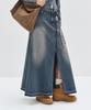 Deketeuumeon Maxi Skirt Dcsk006Blue