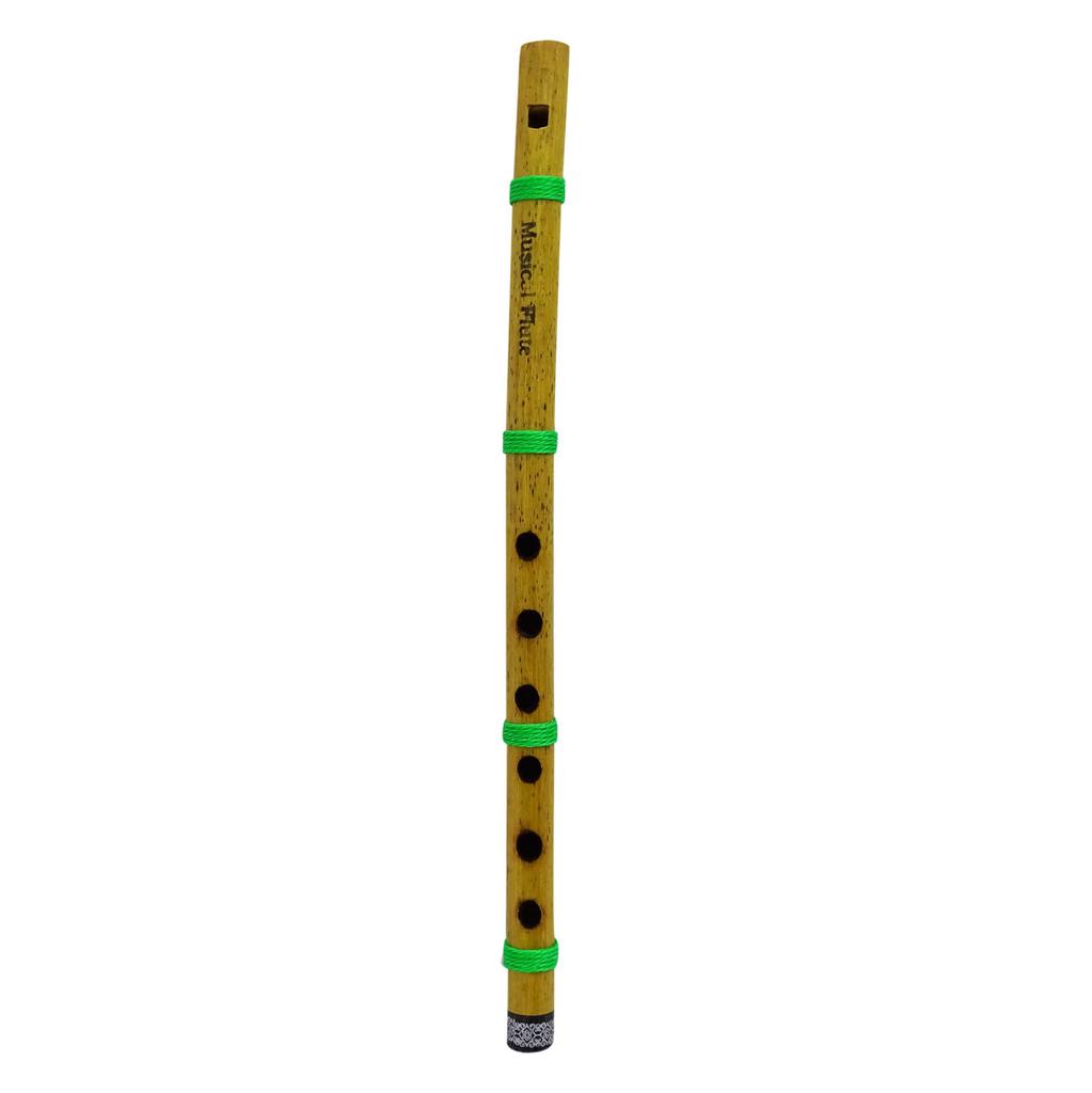 Handmade Wooden Bansuri Musical Instrument Home Decor Bamboo Flute