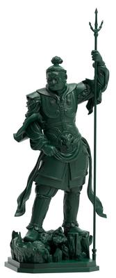 Kaiyodo ART PLA Statue der Vier Himmlischen Könige Jikokuten Höhe 160mm Unbemalt Unmontiert Plastikmodellbausatz Klein AP007 ca. Maßstabslos