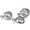 Latest Design Stainless Steel Male Chastity Device Cock Cage with Arc Penis Ring Sex Toys for Men Urethral Lock Adult Game Toy