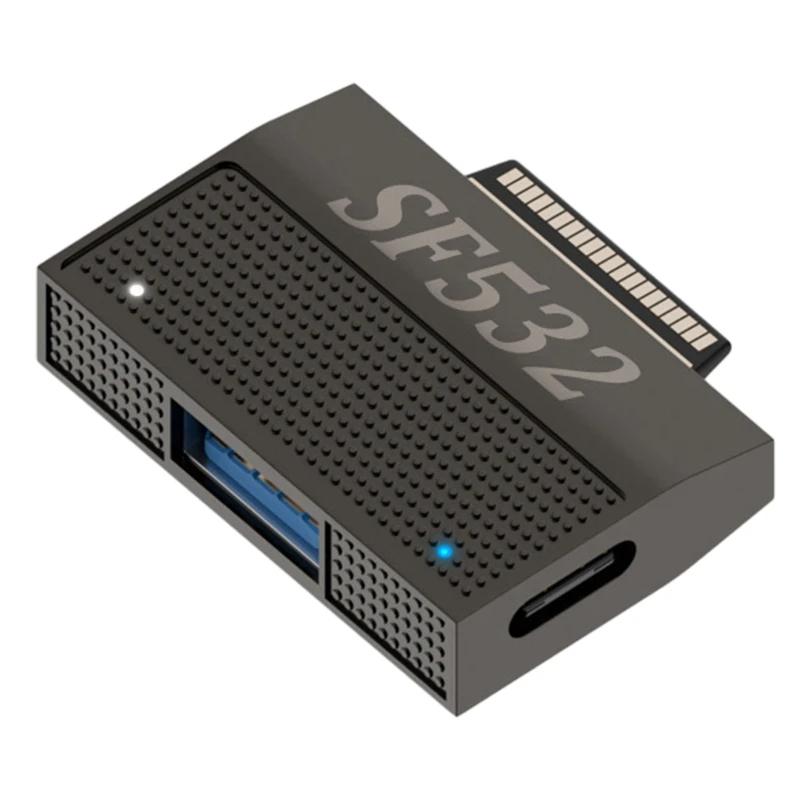 

Для Microsoft Surface Pro 9/8/7x/6/5/Go 2/3 Адаптер живлення розширення Конвертер даних (SF532) As Shown A