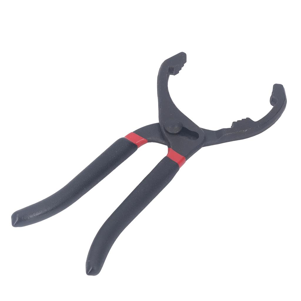 Oil Filter Plier Durable Stainless Steel Comfortable Grip Adjustable Good Torsion Oil Filter Remover Tool