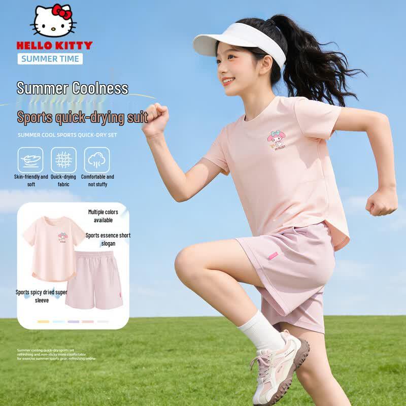 Hello Kitty Girls' Quick Dry Sport Set