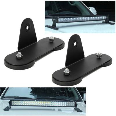 2pcs Powerful Magnetic Mount Bracket Holder Set Strong Magnetic Base Roof LED Light Bar