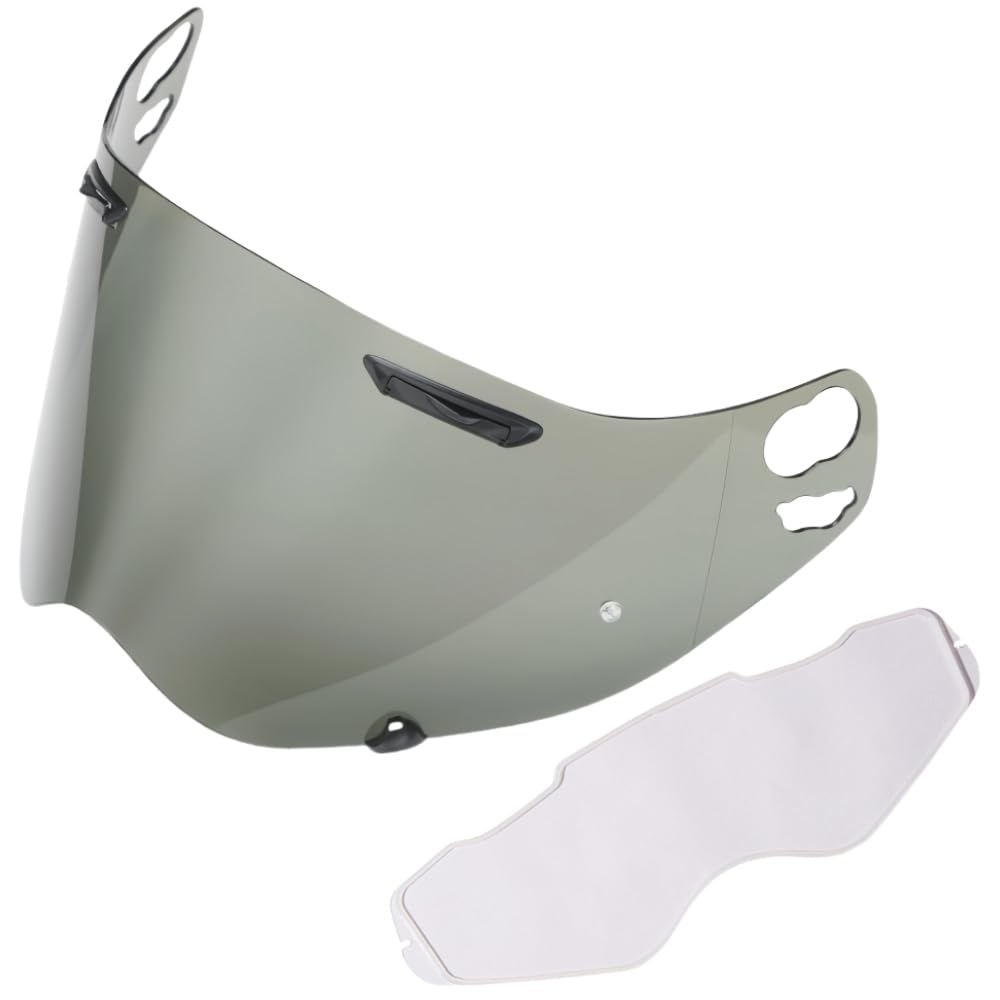 

Wayocfei Tour Cross 3 Shield Blow Tour Cross 3 TX Motard Compatible Helmet Visor UV Absorption Motorcycle Helmet Aftermarket Replacement Teal [TX