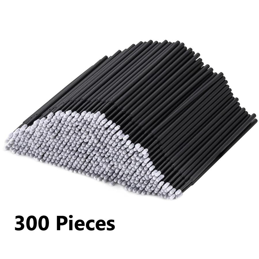 300/500/1000Pcs Eyelash Cleaning Brush Beauty Makeup Clean Remover Tool for Eyelash Extension Application Detail Work