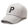 Letters P Embroidery Hat Women Uv Protection Shade Out Sun Protection Breathable