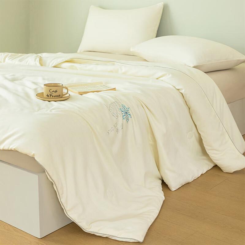 MINISO Silver Ion Silk Cocoon Protein Summer Quilt