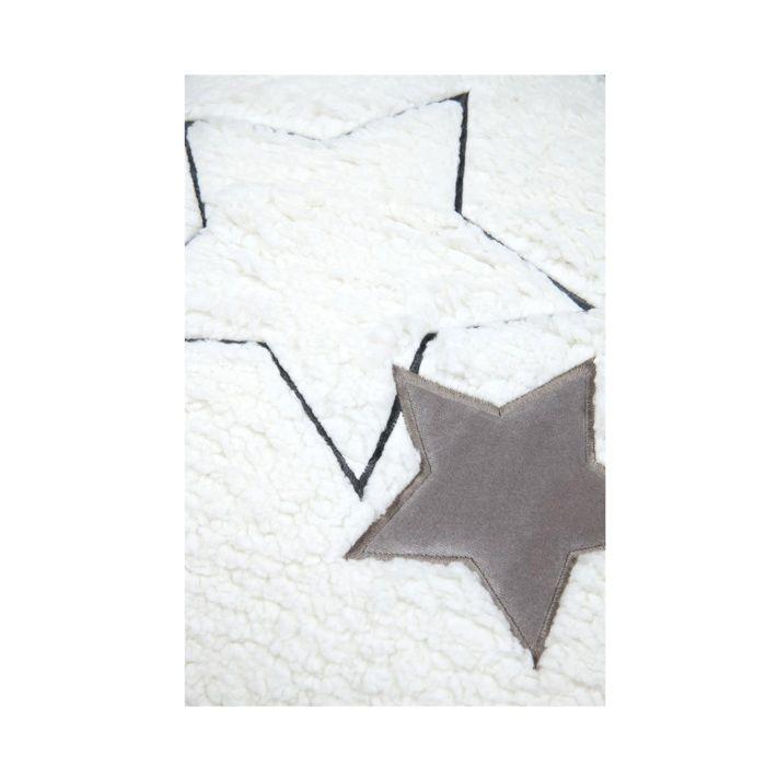 Coussin - Etoile - 45 X 45 Cm - Polyester - Housse Déhoussable