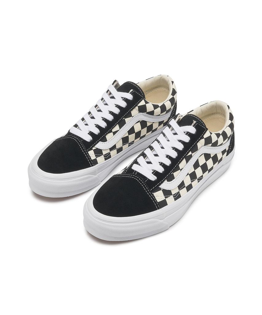 Vans Premium Old Skool Lx - (Checkerboard) Black:Off White / Vn000Cqd2Bo1
