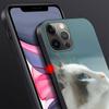 Cute Cat Black Case For Apple Iphone 11 13 12 Mini 14 Pro Max Xr 7 8 +Se 2020 Xs 6 6s Plus 5 5s Silicone Phone Cover Cartoon