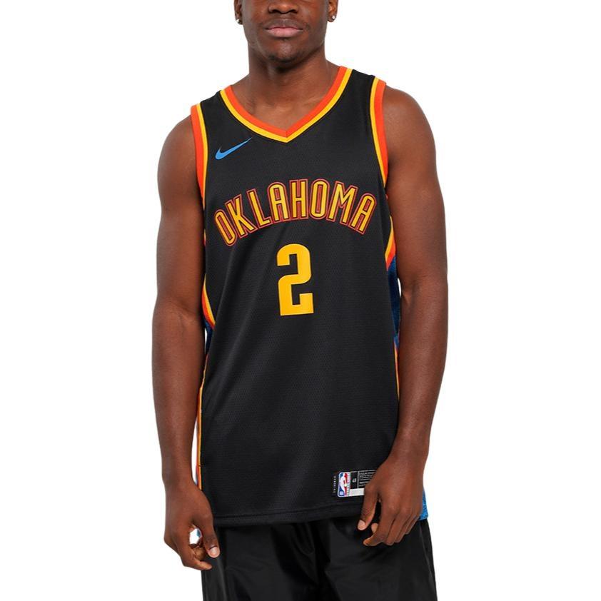 Nike NBA Shai Gilgeous-Alexander Oklahoma City Thunder 2024/25 City Edition Jersey #2 Men's FQ4353-010