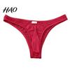 Men Thongs Briefs U Convex Breathable Elastic Transparent Ultra-soft Non-slip Underpants Low Rise Stretchy for Inner Wear