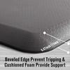 New Anti-Fatigue Standing Mat, Kitchen Mat with PVC Waterproofing, Non-Slip Kitchen Rug for Standing Desk, Kitchen, Office