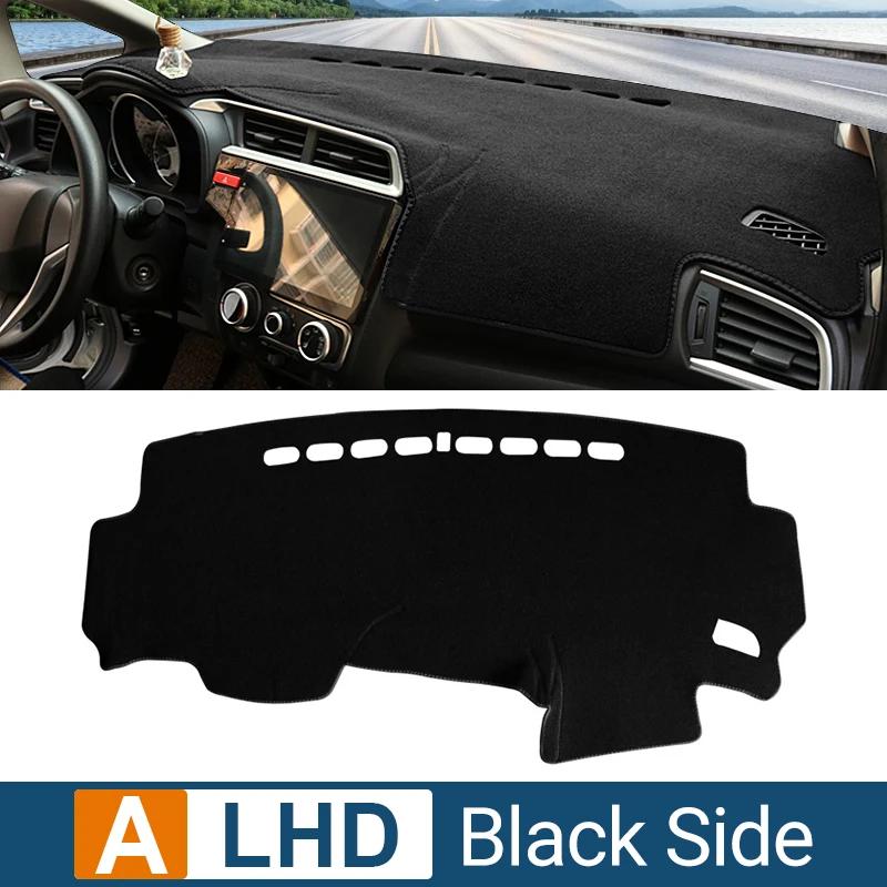 

Для Honda Fit Jazz GK5 2014 2015 2016 2017 2018 2019 Крышка приборной панели автомобиля, защита от света, солнцезащитный козырек, анти-УФ-ковры, нескользящие коврики