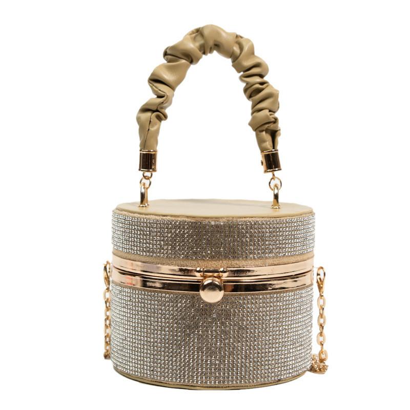 Mini-Wassereimer-Tasche mit Kette und Magnetverschluss für den täglichen Gebrauch